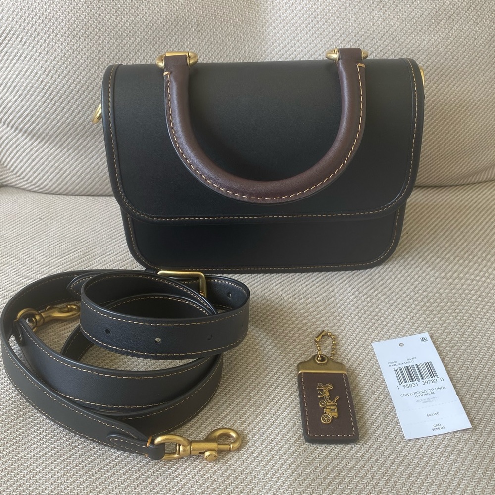 Coach Rogue Top Handle Crossbody In Colorblock